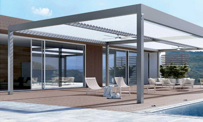 pergole bioclimatiche per grandi dimensioni