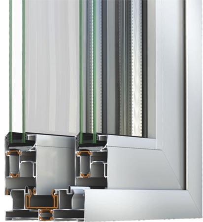 alzante scorrevole in alluminio S560