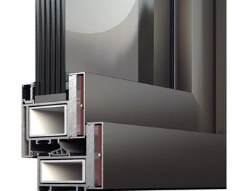 sitema ad anta-ribalta non termico antieffrazione