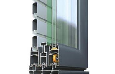 scorrevoli in alluminio Alumil Basic M12000